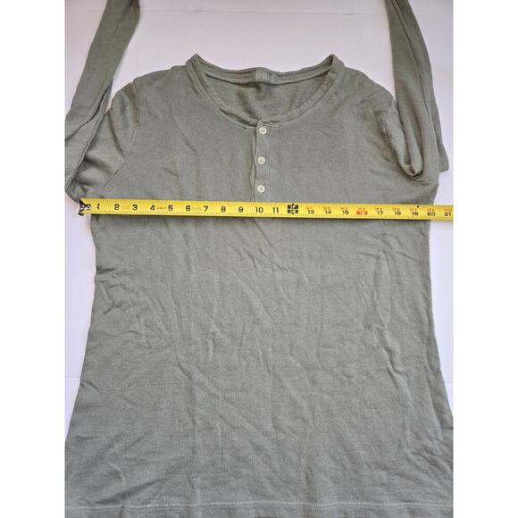 CP Shades Three Button Green Pullover Lightweight Sweater Size Large USA - Picture 8 of 12